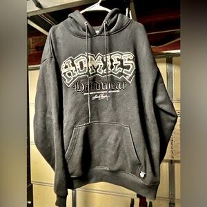 Black Graphic Hoodie